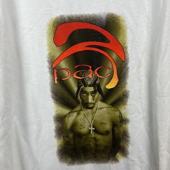 Vintage NWT 2pac Winterland Tupac Shakur Rap Tee Size XXL - Picture 2 of 8